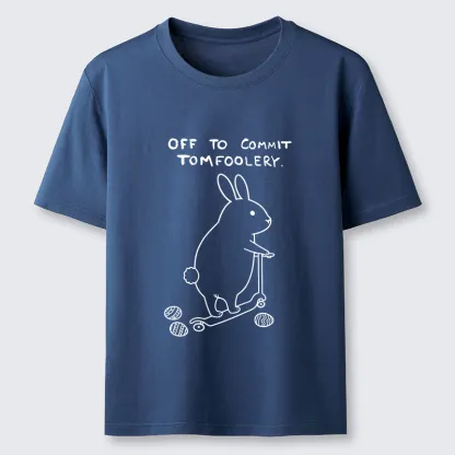 Tokyo-Lion Rabbit Goes To Play Pranks Classic T-Shirt