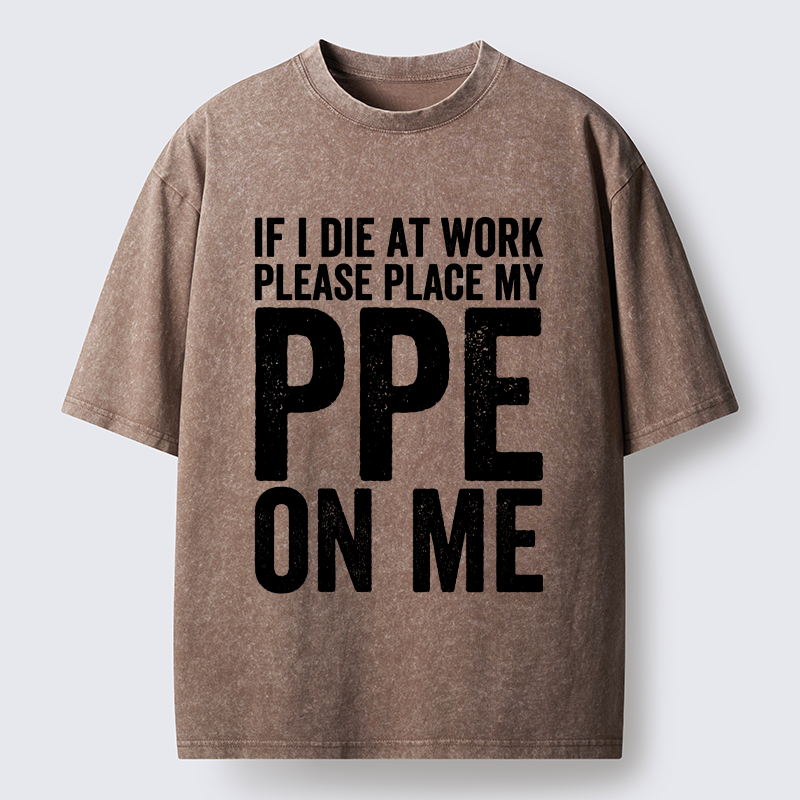 Tokyo-Lion PPE Funny Washed T-Shirt