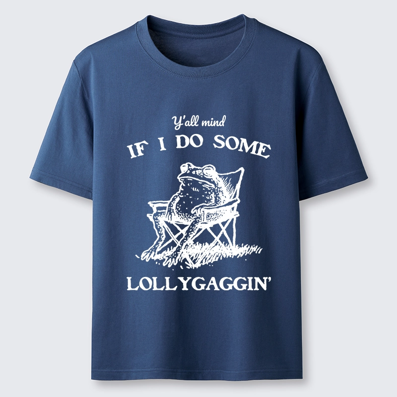 Tokyo-Lion Funny Frog Lollygagging Classic T-Shirt