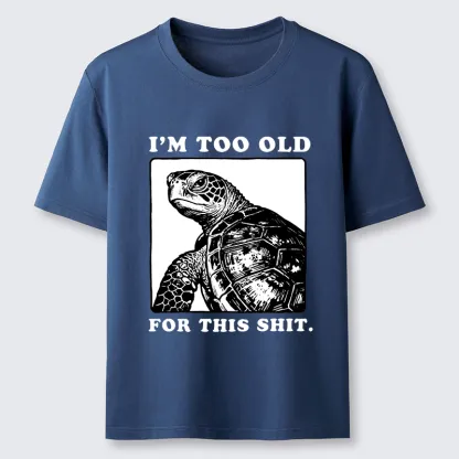 Tokyo-Lion Turtle I Quit Meme Energy Classic T-Shirt