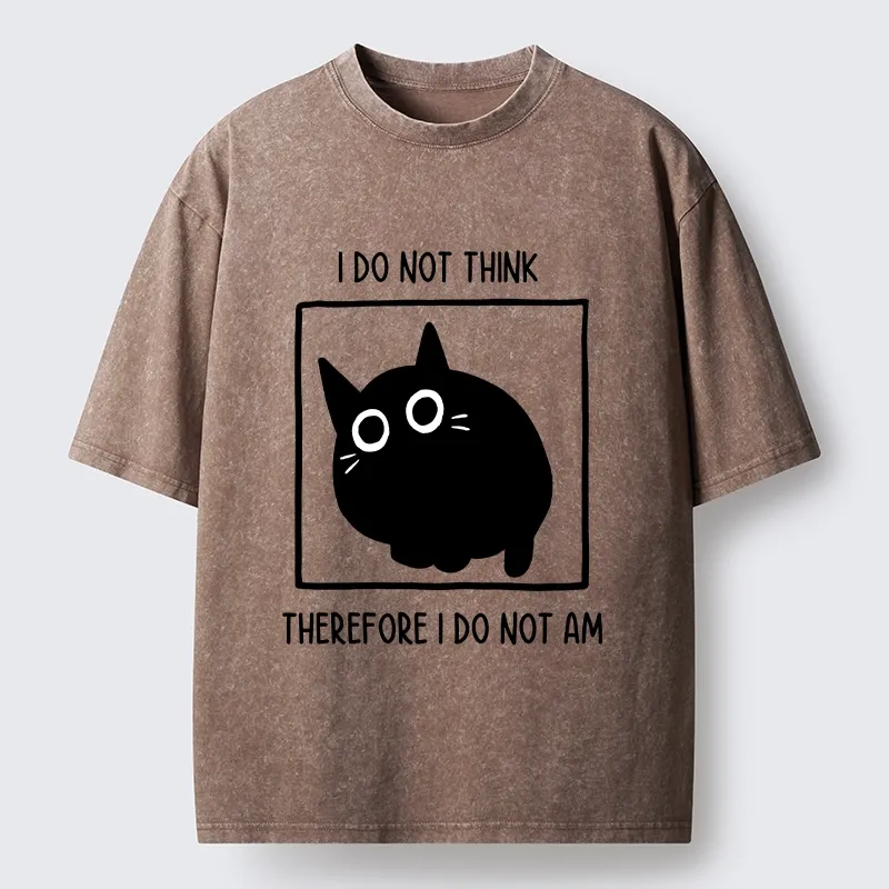 Tokyo-Lion Do Not Think Just Exist Washed T-Shirt