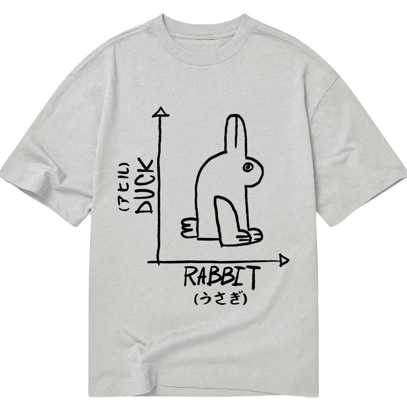 TokyoLion A Rabbit And A Duck Classic T-Shirt-Tokyo-Lion