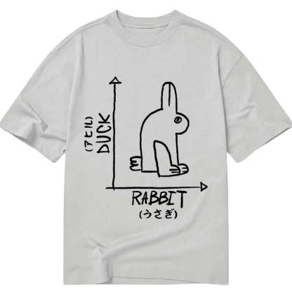 TokyoLion A Rabbit And A Duck Classic T-Shirt-Tokyo-Lion