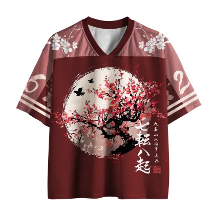 Tokyo-Lion Winter Plum Resilience Mesh Jersey