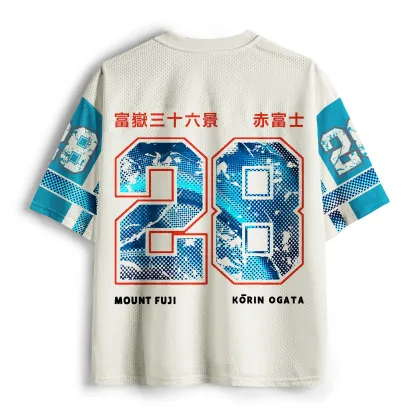 Tokyo-Lion Rising Sun Fuji Mesh Jersey