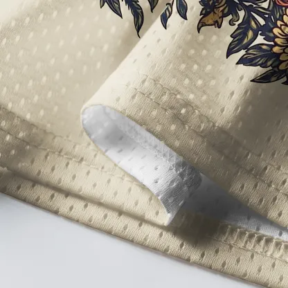 Tokyo-Lion Cloud Dragon Auspicious Qilin Mesh Jersey