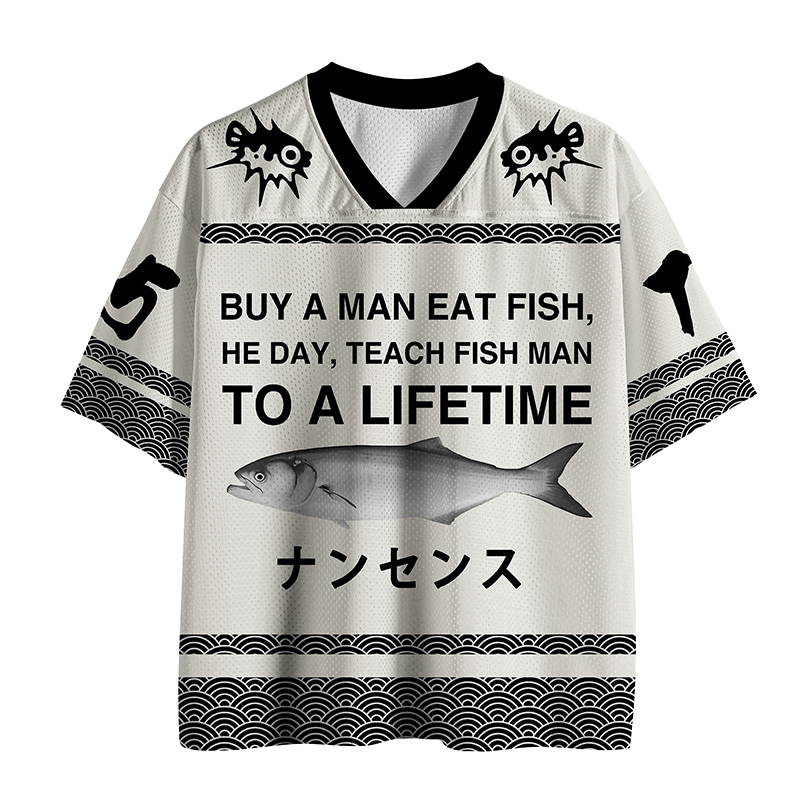 Tokyo-Lion Funny To A Lifetime Mesh Jersey-Tokyo-Lion