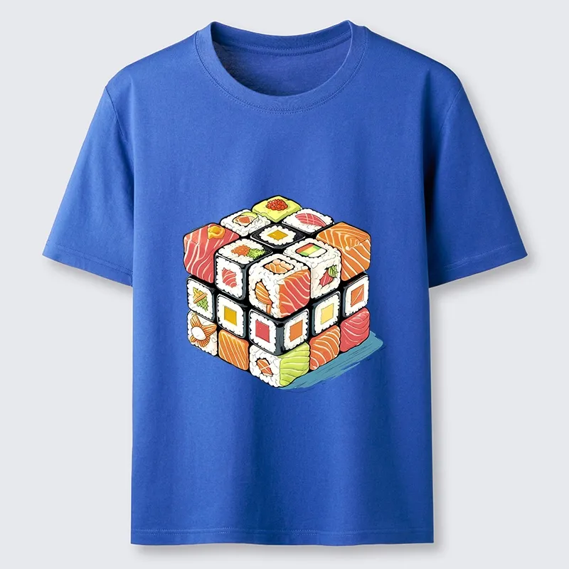 Tokyo-Lion Sushi Rubik's Cube Classic T-Shirt