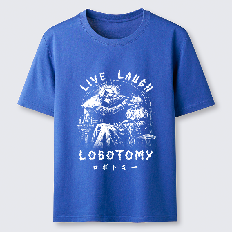 Tokyo-Lion Live Laugh Lobotomy Funny Classic T-Shirt