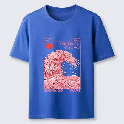 Tokyo-Lion Sakura Wave Classic T-Shirt