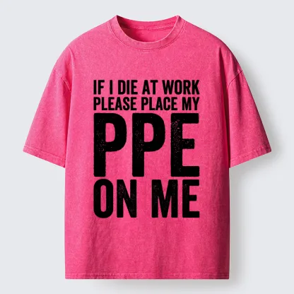 Tokyo-Lion PPE Funny Washed T-Shirt