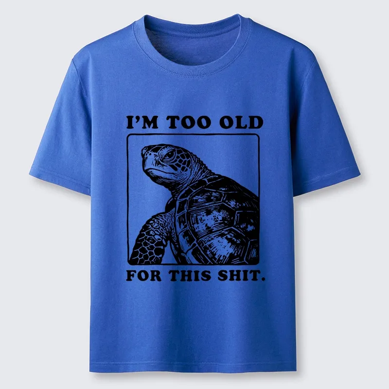 Tokyo-Lion Turtle I Quit Meme Energy Classic T-Shirt