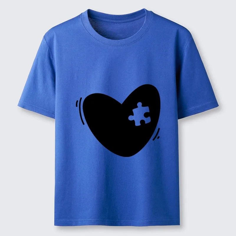 Tokyo-Lion Cute Heart Puzzle Classic T-Shirt
