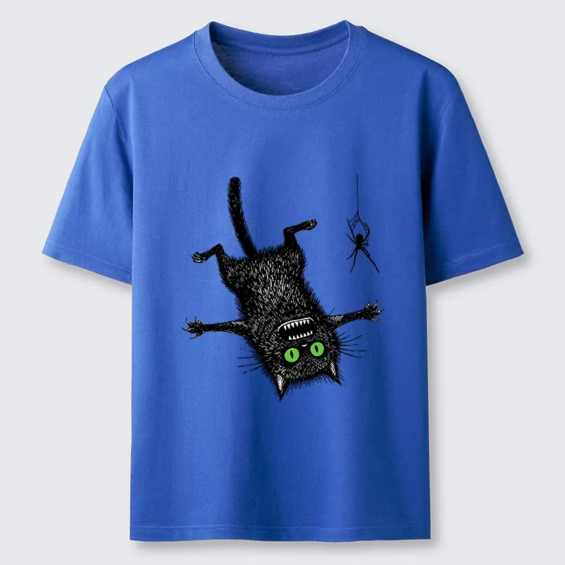Tokyo-Lion Scared Cat Vs Spider Prank Classic T-Shirt