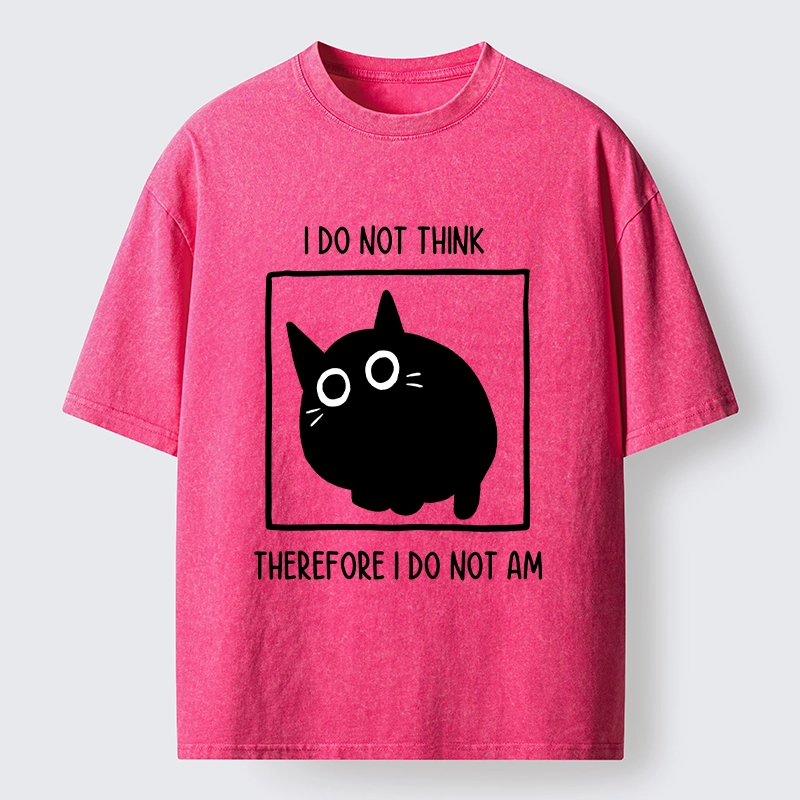 Tokyo-Lion Do Not Think Just Exist Washed T-Shirt