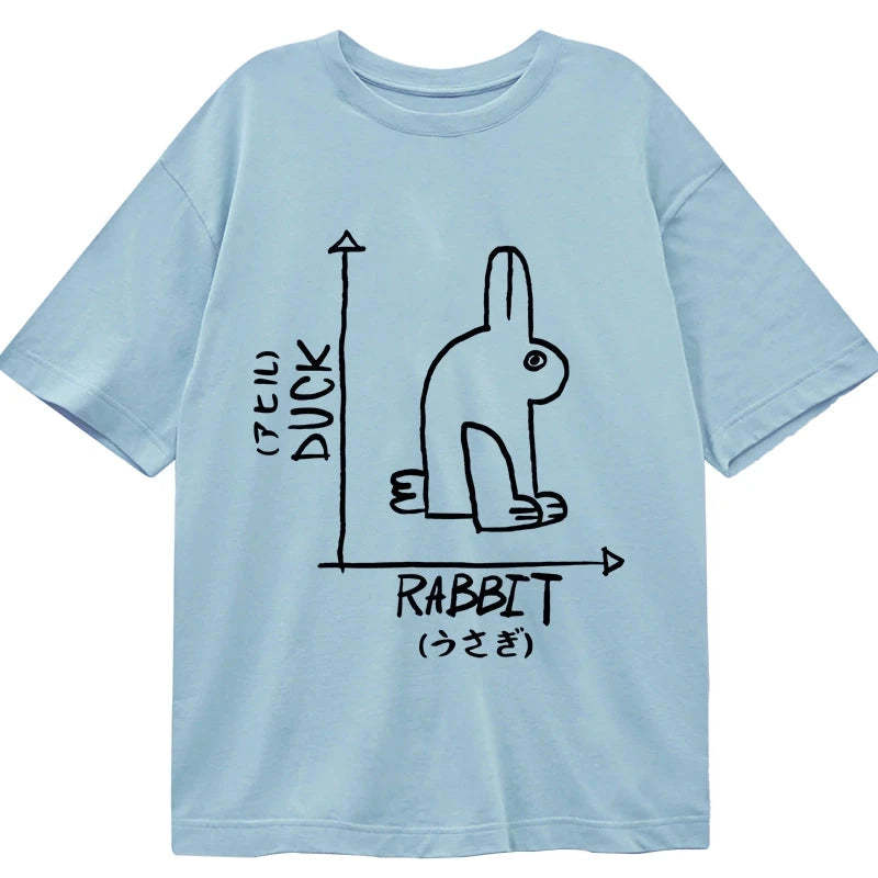 TokyoLion A Rabbit And A Duck Classic T-Shirt-Tokyo-Lion