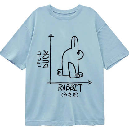 TokyoLion A Rabbit And A Duck Classic T-Shirt-Tokyo-Lion