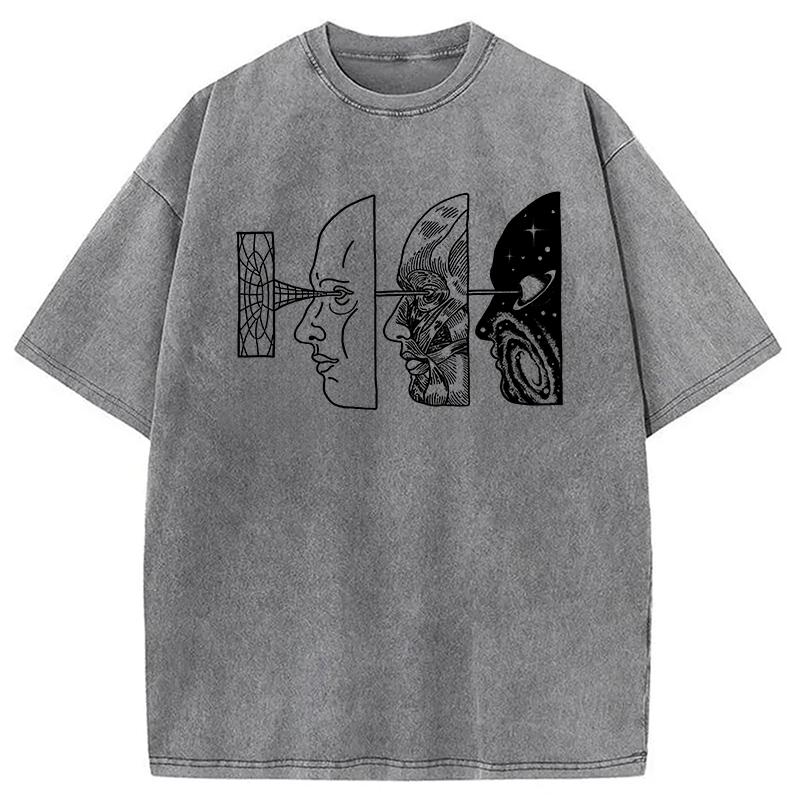 Tokyolion Reality Is Manipulated By Thought Washed T-Shirt-Tokyo-Lion
