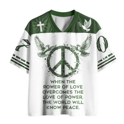 Tokyo-Lion Love Over Power Mesh Jersey