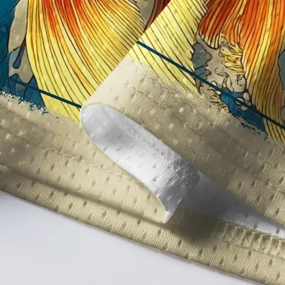 Tokyo-Lion Lucky Koi Cat Mesh Jersey