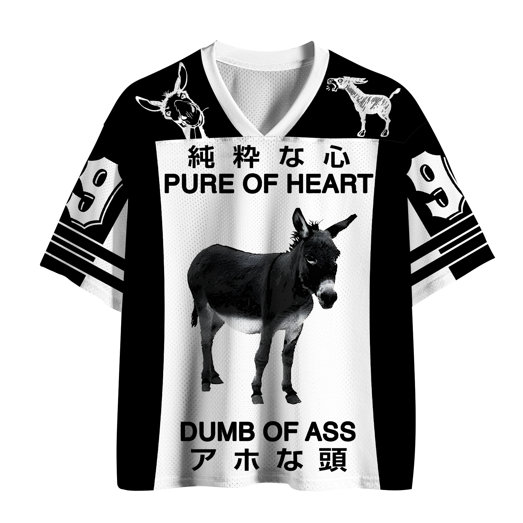 Tokyo-lion "Head Empty" Donkey Mesh Jersey