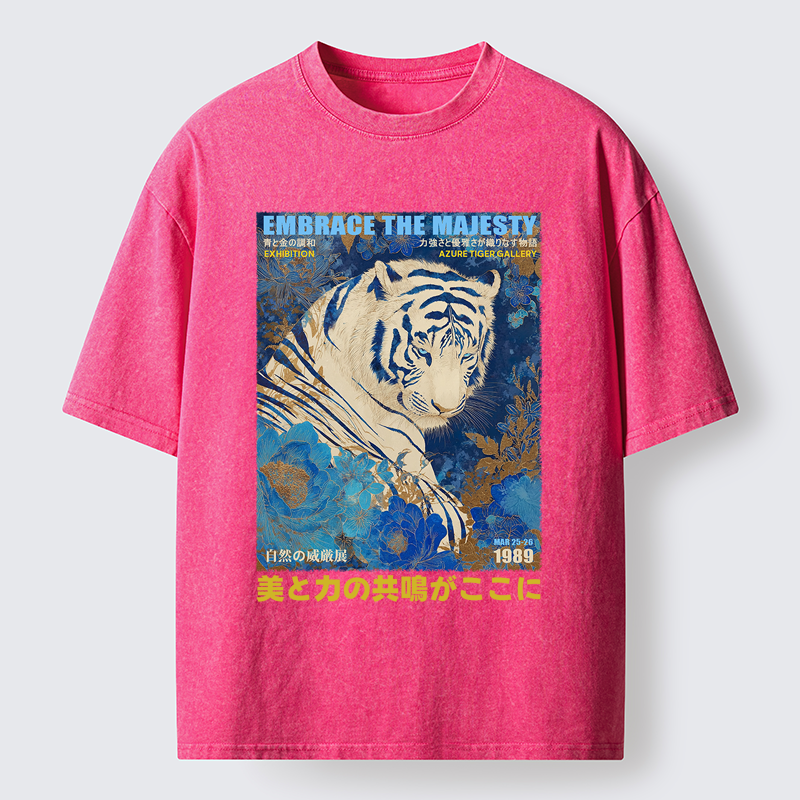 Tokyo-Lion The Regal Lion Washed T-Shirt