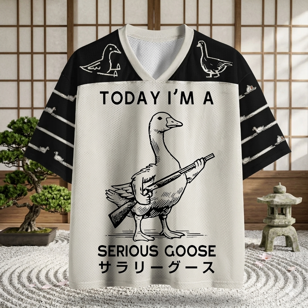 Tokyo-Lion Serious Stupid Goose Mesh Jersey