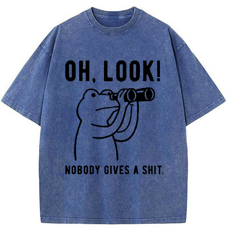 Tokyo-Lion Frog of Indifference Washed T-Shirt