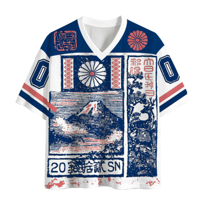 Tokyolion Japanese Mount Fuji Art Mesh Jersey