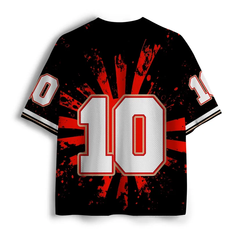 Tokyo-Lion Invincible Japanese Kanji Mesh Jersey
