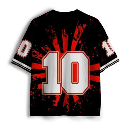 Tokyo-Lion Invincible Japanese Kanji Mesh Jersey