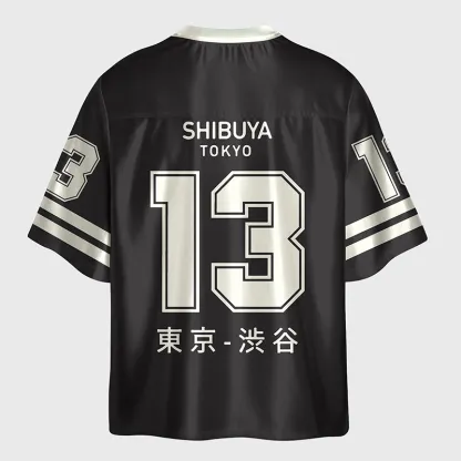 Tokyo-Lion Trip To Tokyo Glossy Oversized Jersey