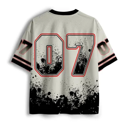 Tokyo-Lion Retro Cat Samurai Japanese Mesh Jersey