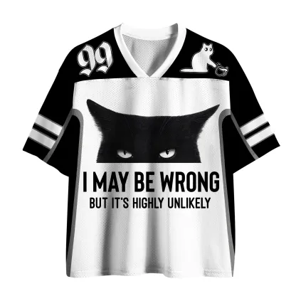 Tokyo-Lion The "Unlikely Wrong" Black Cat Mesh Jersey-Tokyo-Lion