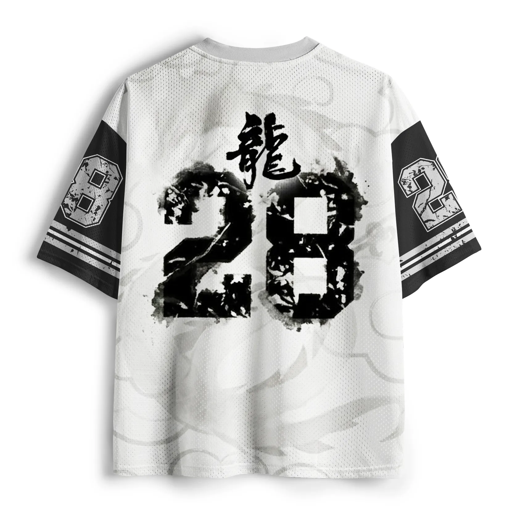 Tokyo-Lion The Ink-Wash Dragon Mesh Jersey-Tokyo-Lion