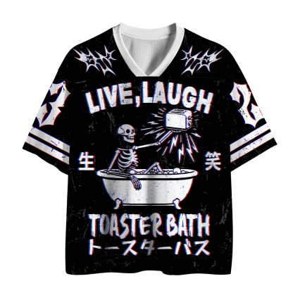 Tokyo-Lion Glitch Live,Laugh,Toast Mesh Jersey