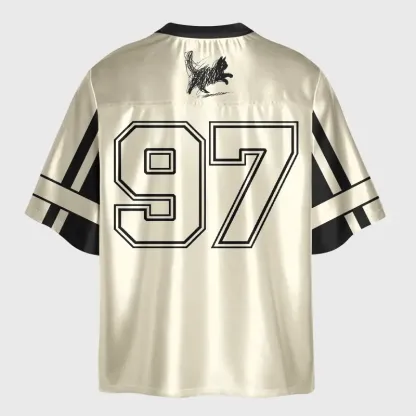 Tokyo-Lion Chaos Nyan Glossy Oversized Jersey
