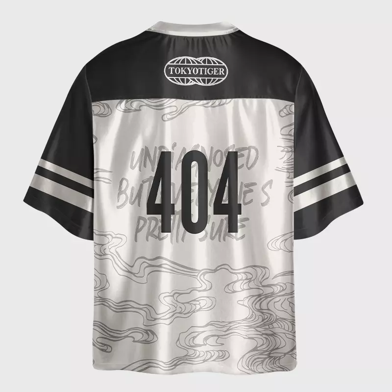 Tokyo-Lion Self-diagnosed Illness Funny Glossy Oversized Jersey