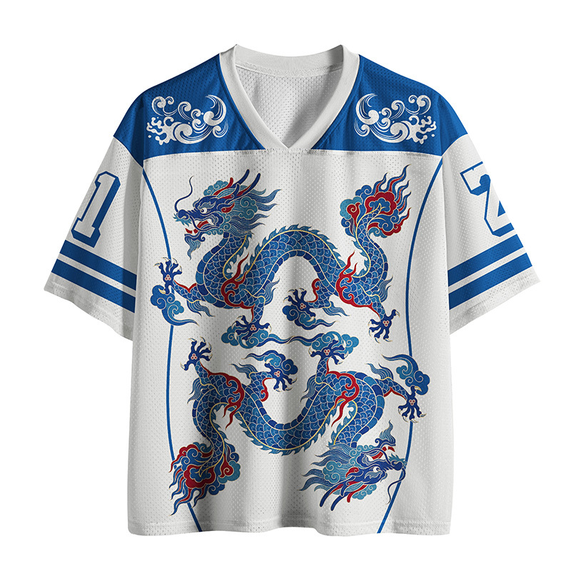 Tokyo-Lion Dragons Of The Clouds Mesh Jersey-Tokyo-Lion