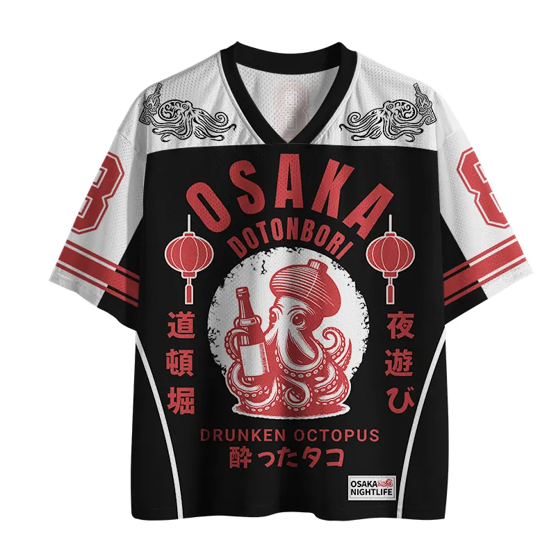 Tokyo-Lion Retro Osaka Octopus Mesh Jersey