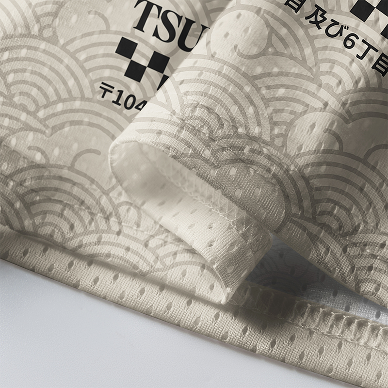 Tokyo-Lion Japan Tsukiji Market Fish Mesh Jersey