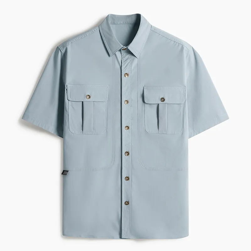 Tokyo-Lion Octopus Playing Saxophone Work Shirt