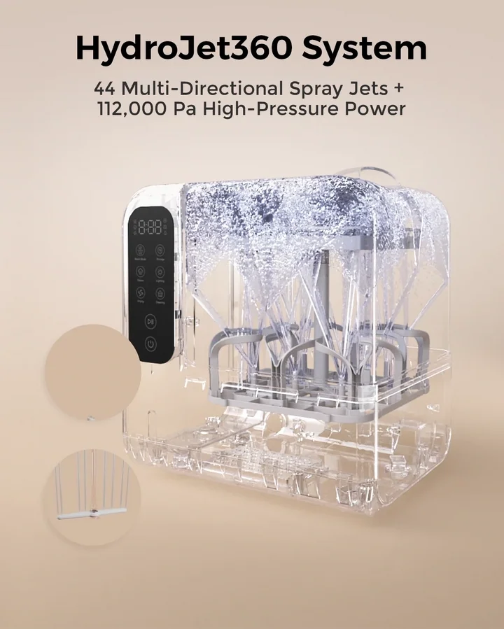 DeepClean Baby Bottle Washer