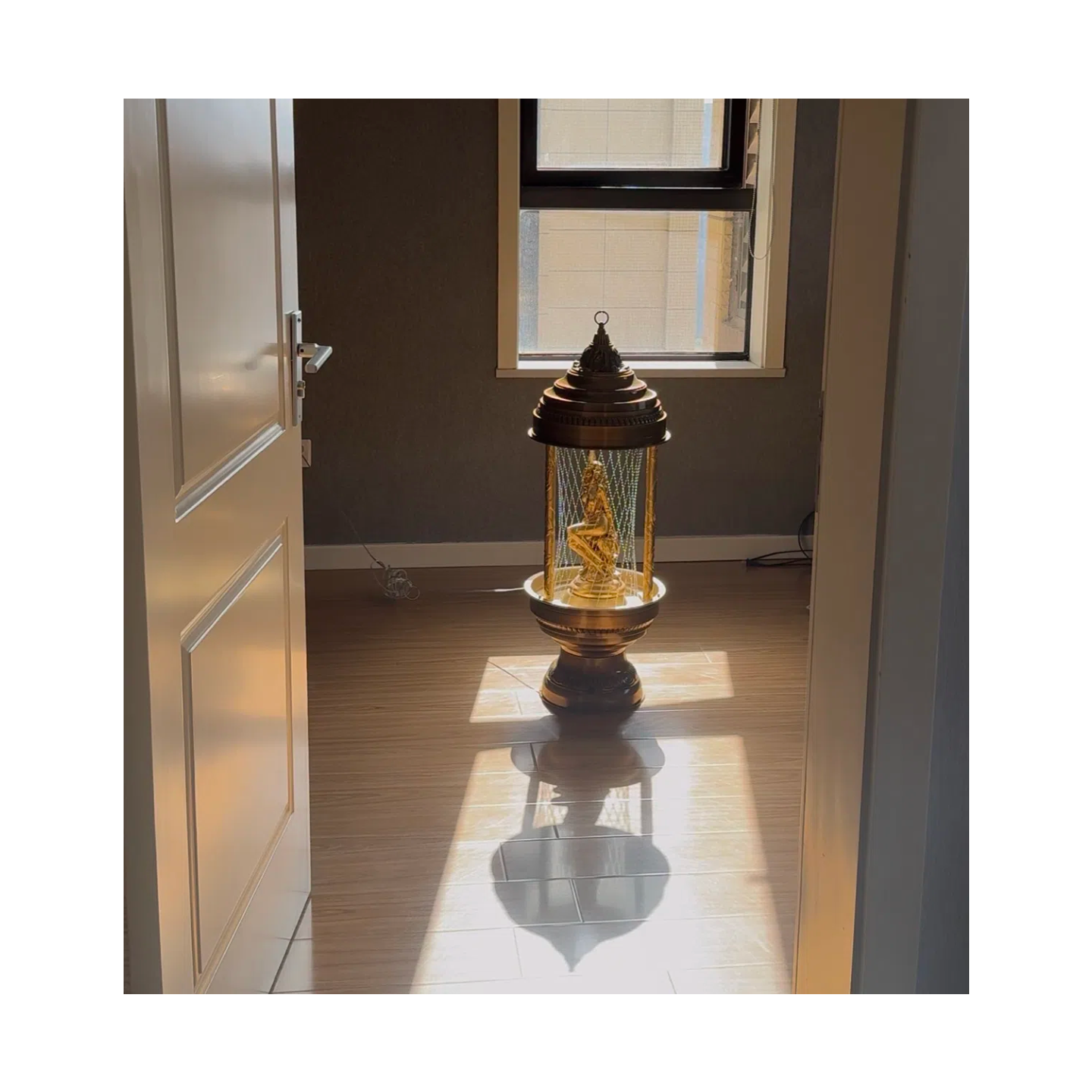 Retro Oil Rain Lamp– Mermaid– Rainfall Indicator lamp，Vintage Table lamp,  Suitable for bedrooms, Living Rooms and Stores