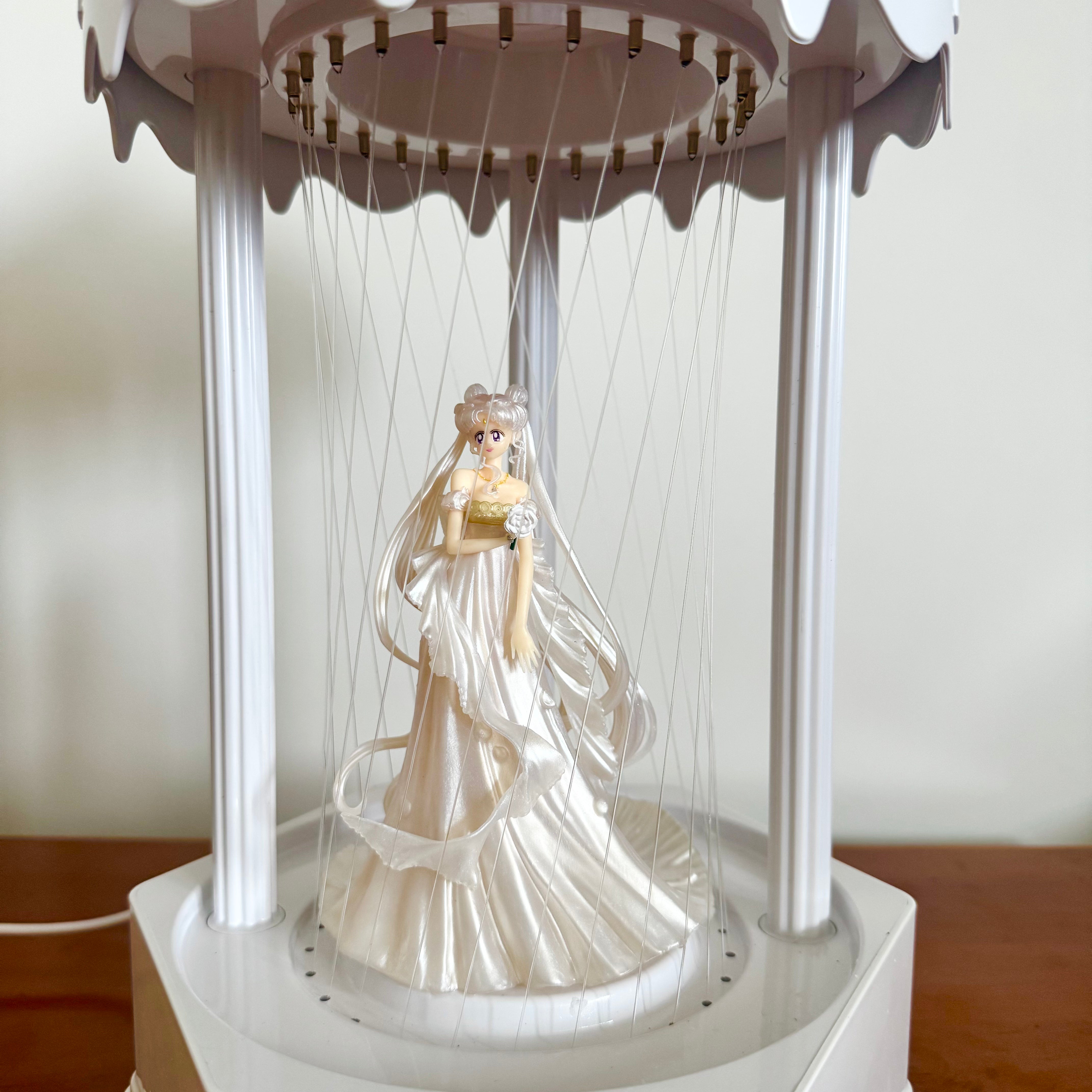 MINI Oil Rain Lamp - Serene Princess，Retro oil rain  lamp for table, suitable for wedding stores and gifts