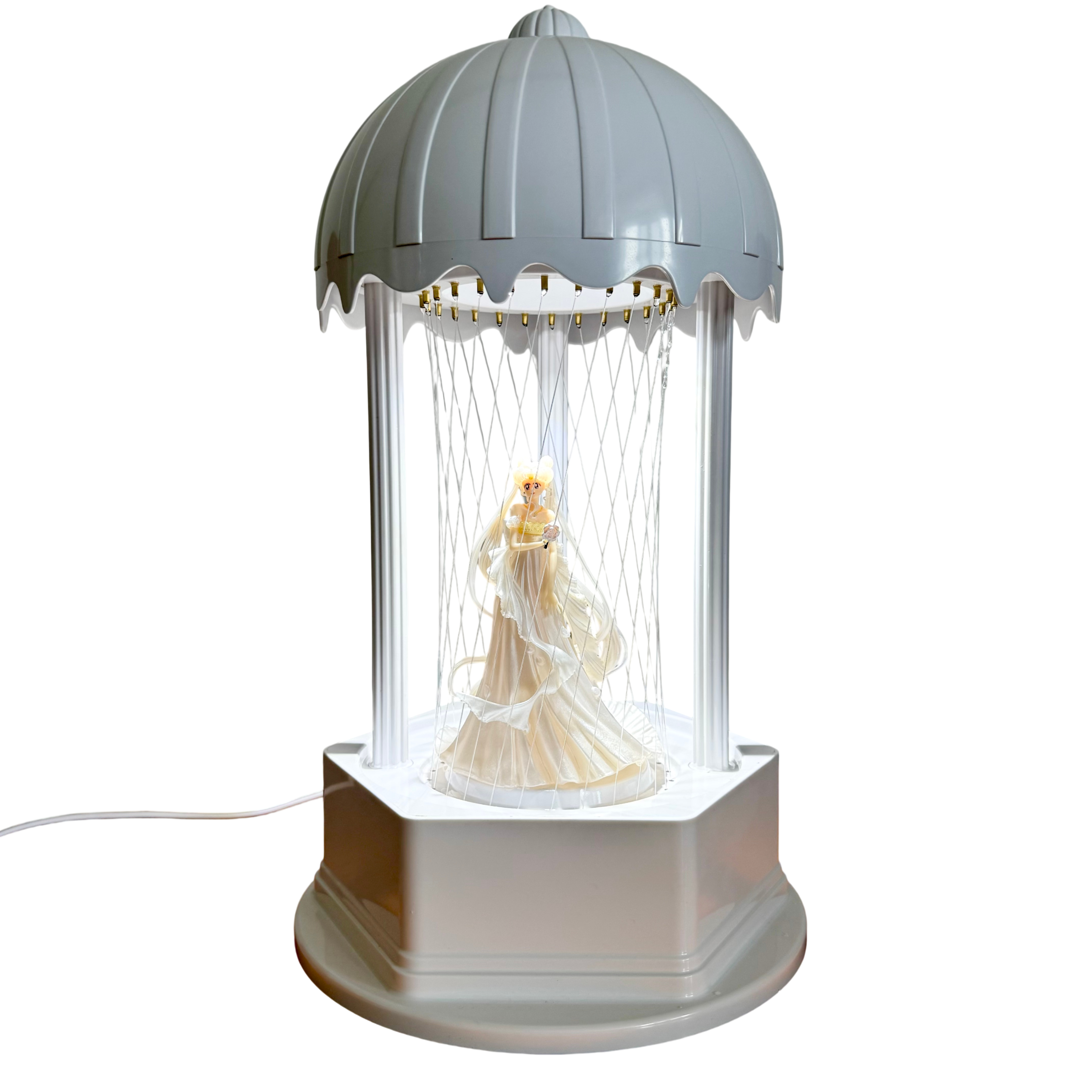 MINI Oil Rain Lamp - Serene Princess，Retro oil rain  lamp for table, suitable for wedding stores and gifts