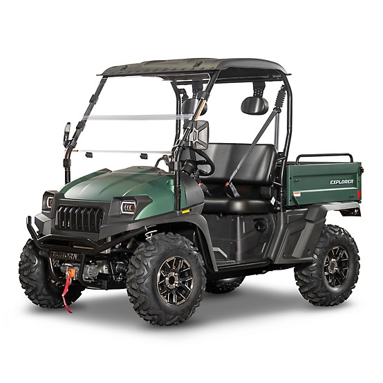 Bighorn Explorer 400 UTV – 4x4 EFI Side by Side with Powerful 4WD, Rugged Design for Off-Road, Farm & Trail Adventures