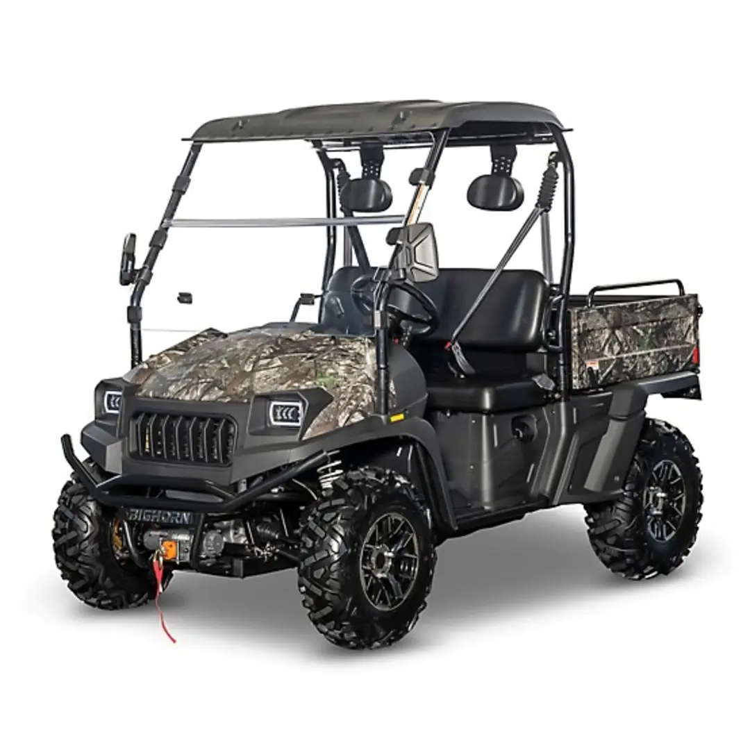 Bighorn Explorer 400 UTV – 4x4 EFI Side by Side with Powerful 4WD, Rugged Design for Off-Road, Farm & Trail Adventures