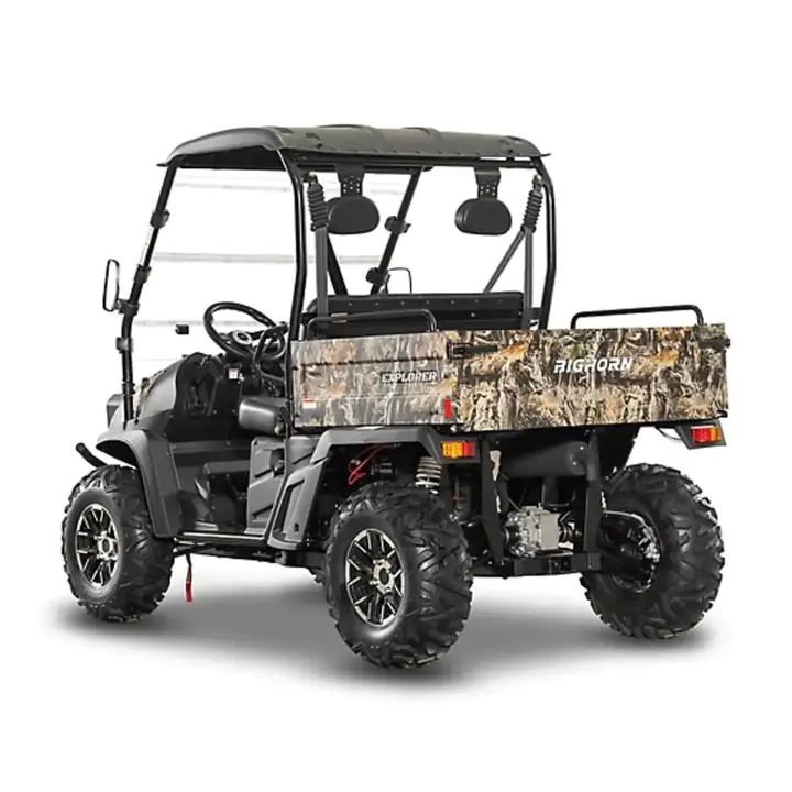 Bighorn Explorer 400 UTV – 4x4 EFI Side by Side with Powerful 4WD, Rugged Design for Off-Road, Farm & Trail Adventures