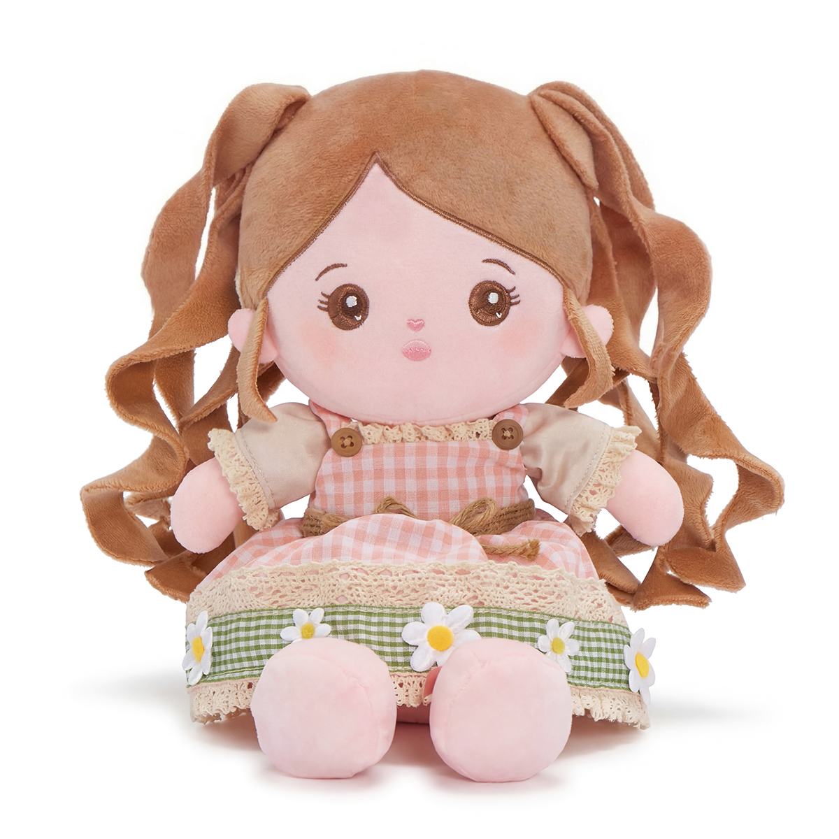 Personalized Pastoral style Plush Baby Doll